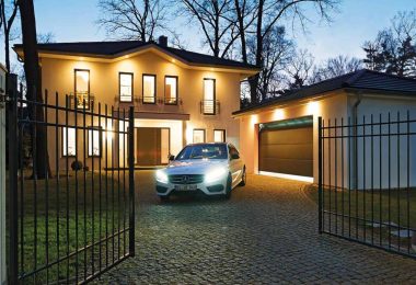 hormann swinging gates at detailed garage doors and gates northern beaches